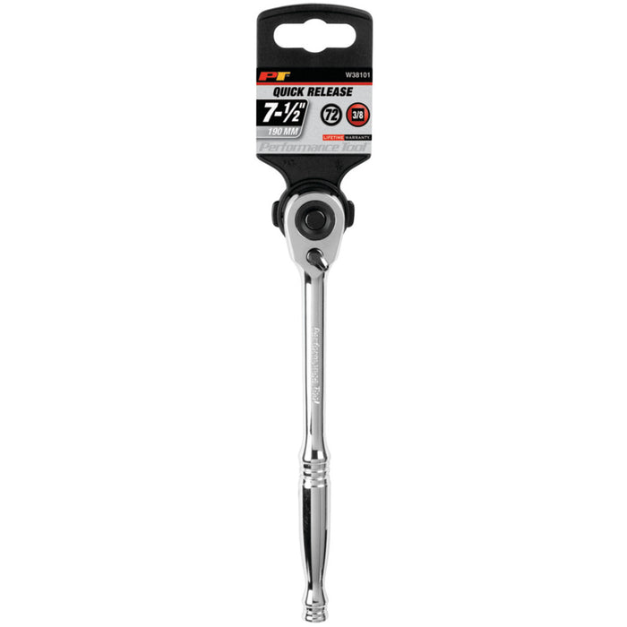 3/8" Dr. Quick Release Teardrop Ratchet