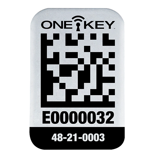 ONE-KEY™ Asset ID Tag – Sm. Metal Surface