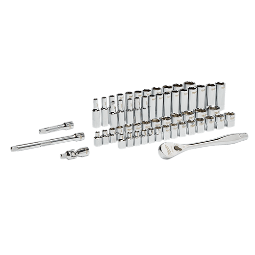 3/8 in. Drive 56 pc. Ratchet & Socket Set - SAE & Metric