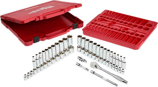 3/8 in. Drive 56 pc. Ratchet & Socket Set - SAE & Metric