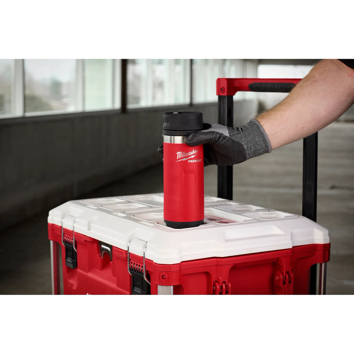 PACKOUT™ 18oz Insulated Bottle with Sip Lid Red