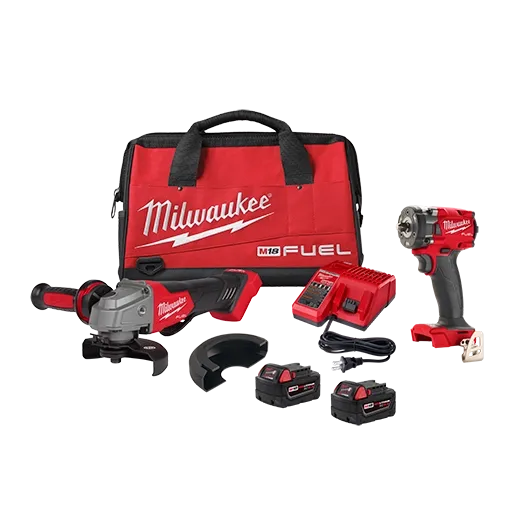 M18 FUEL™ Compact Impact Wrench and Grinder 2-Tool Combo Kit