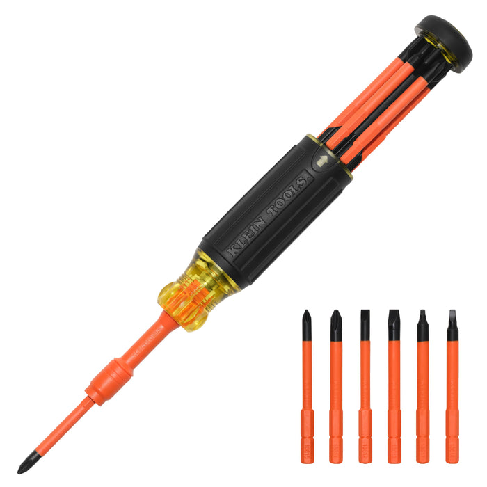 6-in-1 Insulated Auto-Lock Screwdriver