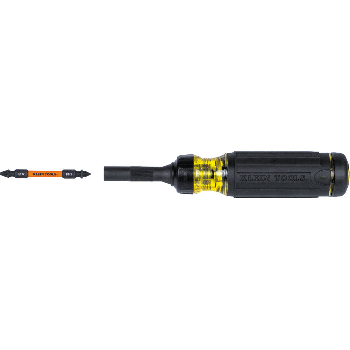 15-in-1 Ratcheting Impact-Rated Multi-Bit Torsion Zone Screwdriver