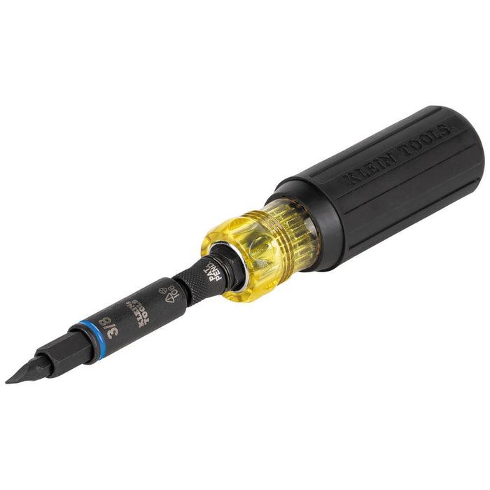 Impact Rated Multi-Bit Screwdriver / Nut Driver, 11-in-1