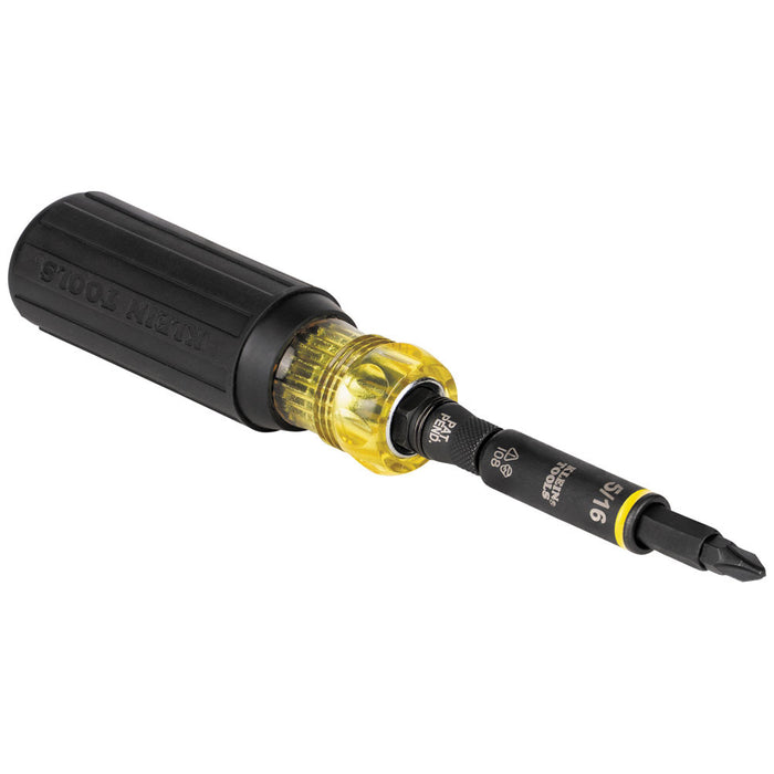 Impact Rated Multi-Bit Screwdriver / Nut Driver, 11-in-1