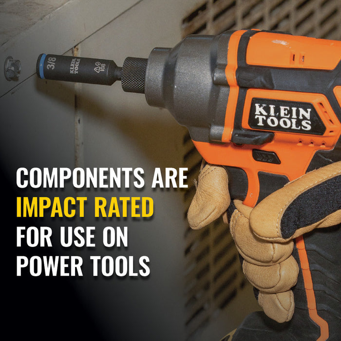 Impact Rated Multi-Bit Screwdriver / Nut Driver, 11-in-1