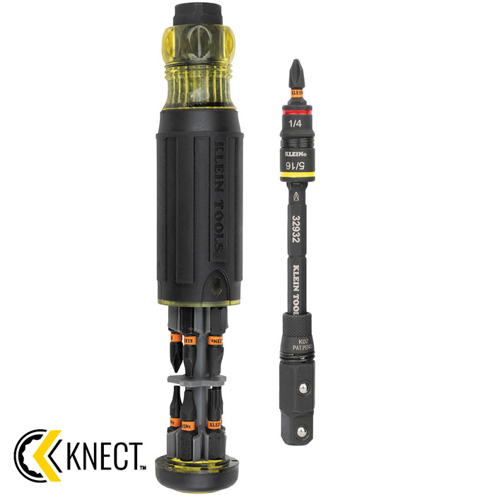 KNECT 16-in-1 Impact Rated Hybrid Screwdriver / Nut Driver