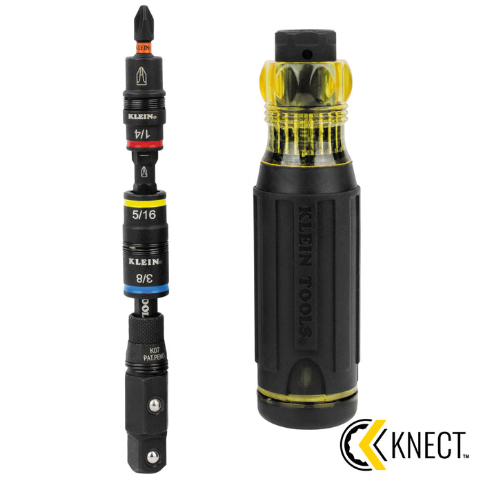 KNECT™ 17-in-1 Impact-Rated Hybrid Screwdriver / Nut Driver