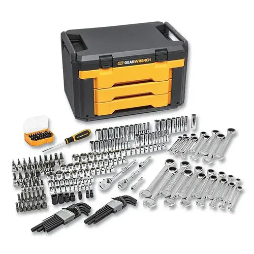 GearWrench 232 Piece 72T 6 & 12 Pt SAE/mm Mechanics Tool Set