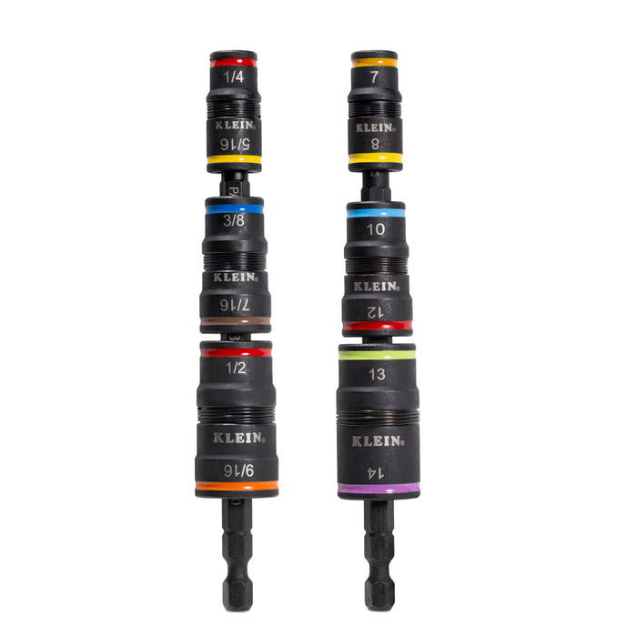 Impact-Rated Flip Socket Set, SAE and Metric