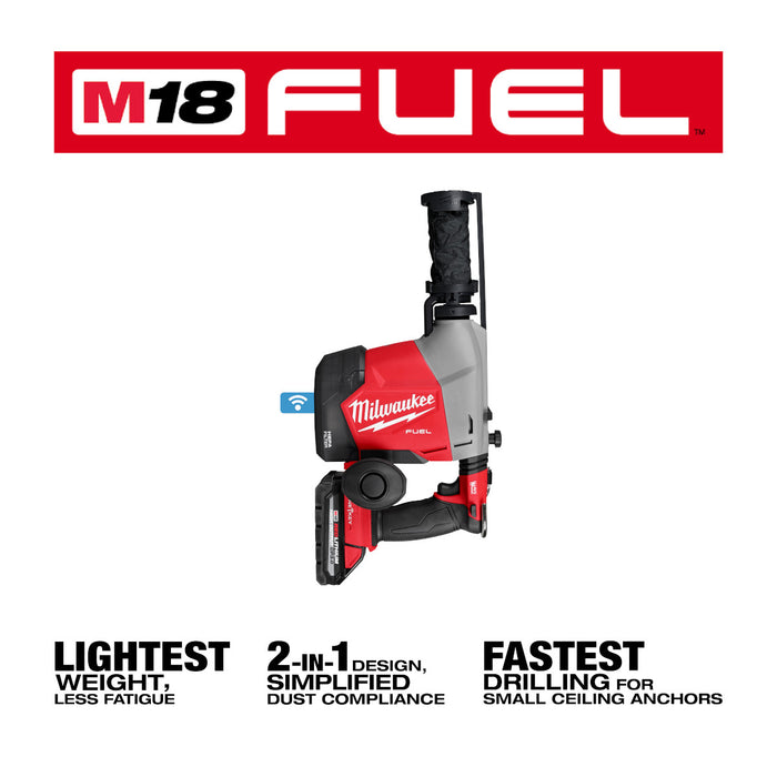 M18 FUEL™ Overhead Rotary Hammer w/ Integrated Dust Extraction