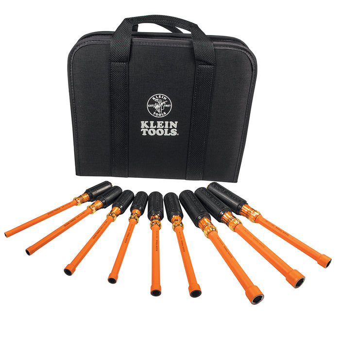 Nut Driver Set, 1000V Insulated, 9-piece