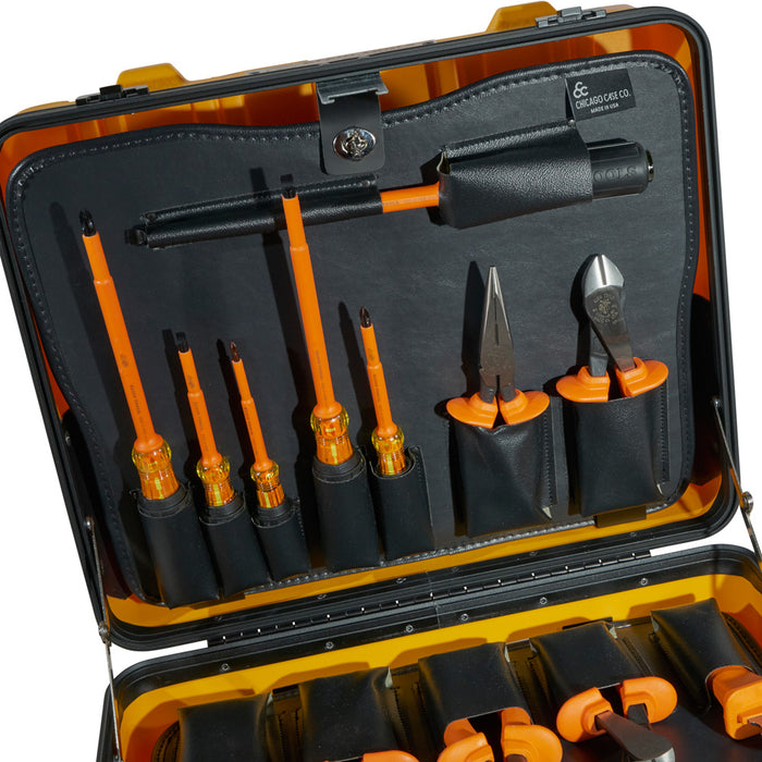 1000V Insulated Utility Tool Kit in Hard Case, 13-Piece