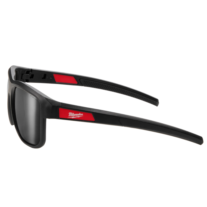Full Frame Safety Glasses with Removable Side Shields – Silver Mirrored Anti-Scratch Lenses