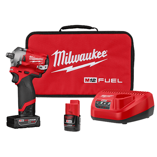 M12 FUEL™ Stubby 1/2 in. Impact Wrench Kit