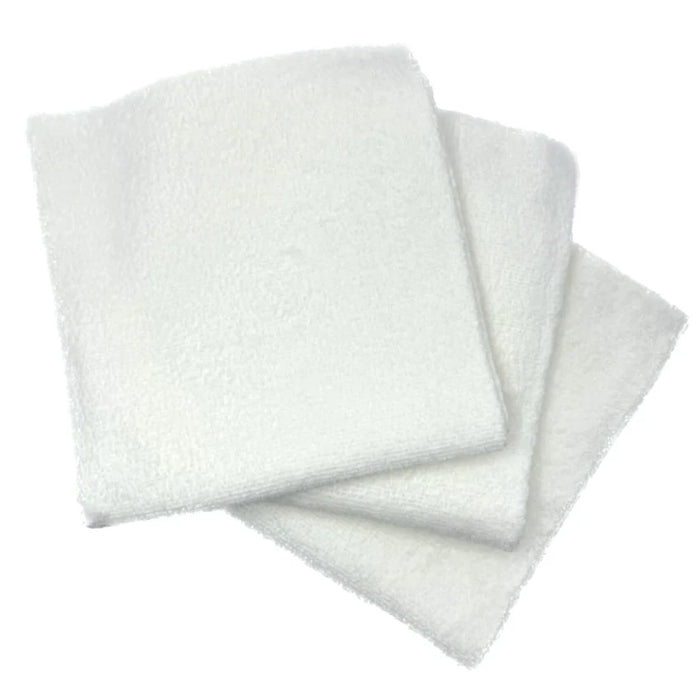 Edgeless Microfiber Towel White 16" x 16"