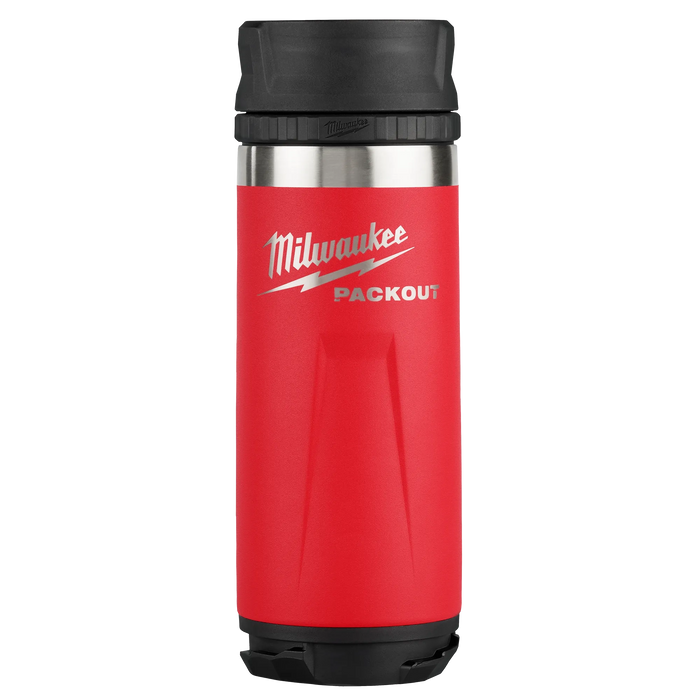 PACKOUT™ 18oz Insulated Bottle with Sip Lid Red