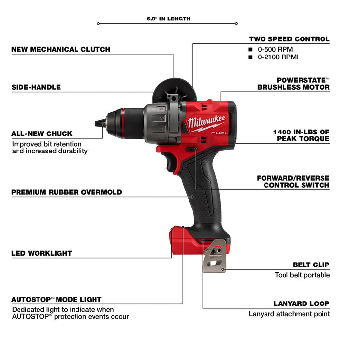 M18 FUEL™  1/2" Hammer Drill/Driver