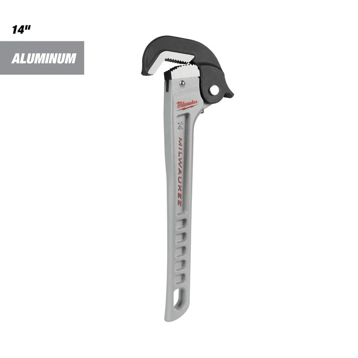 14" Aluminum Self-Adjusting Pipe Wrench