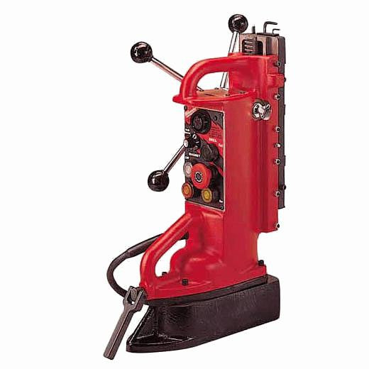 120 AC 11 in. Drill Travel Adjustable Position VS Base Electromagnetic Drill Press