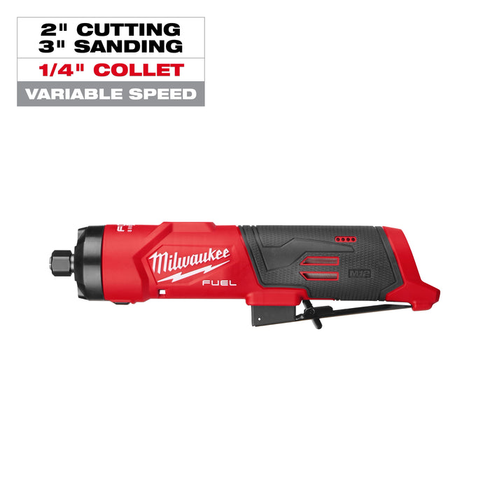M12™ FUEL™ 1/4" Straight Die Grinder