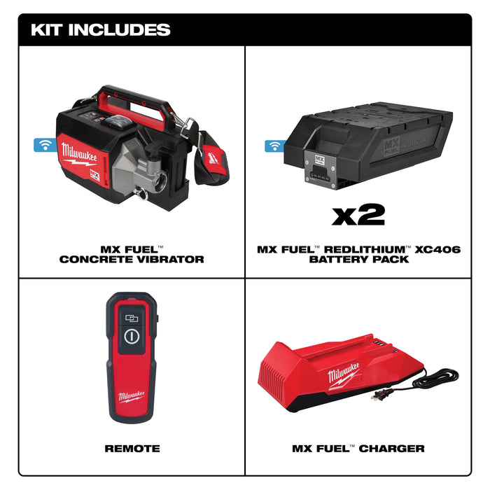 MX FUEL™ Concrete Vibrator Kit