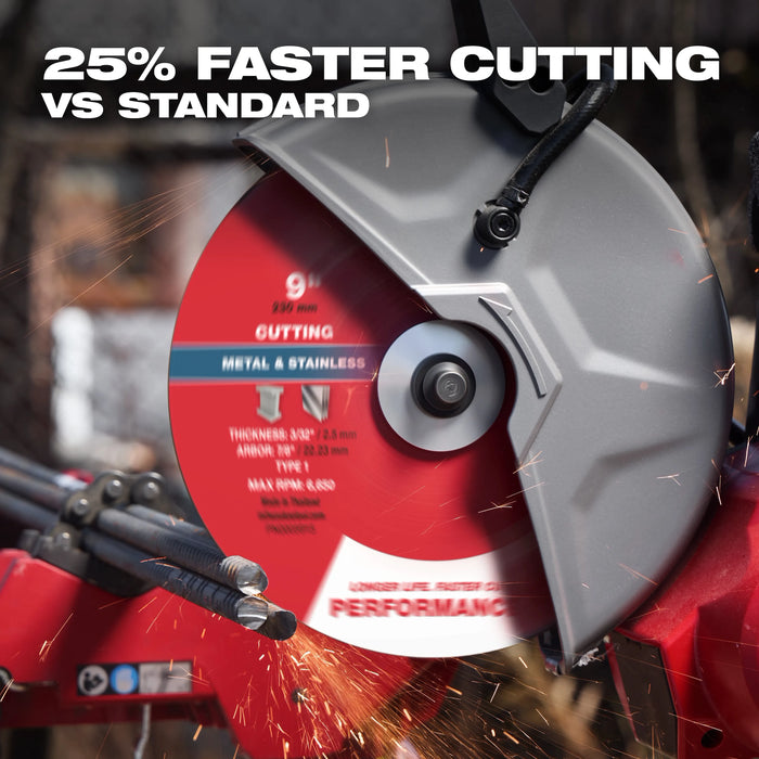 14" x 1/8" x 1" Performance+ Metal Cut Off Wheel - Type 1