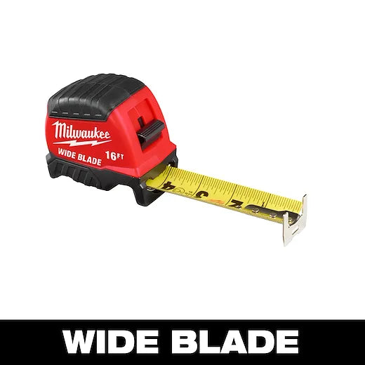 16ft Wide Blade Tape Measure