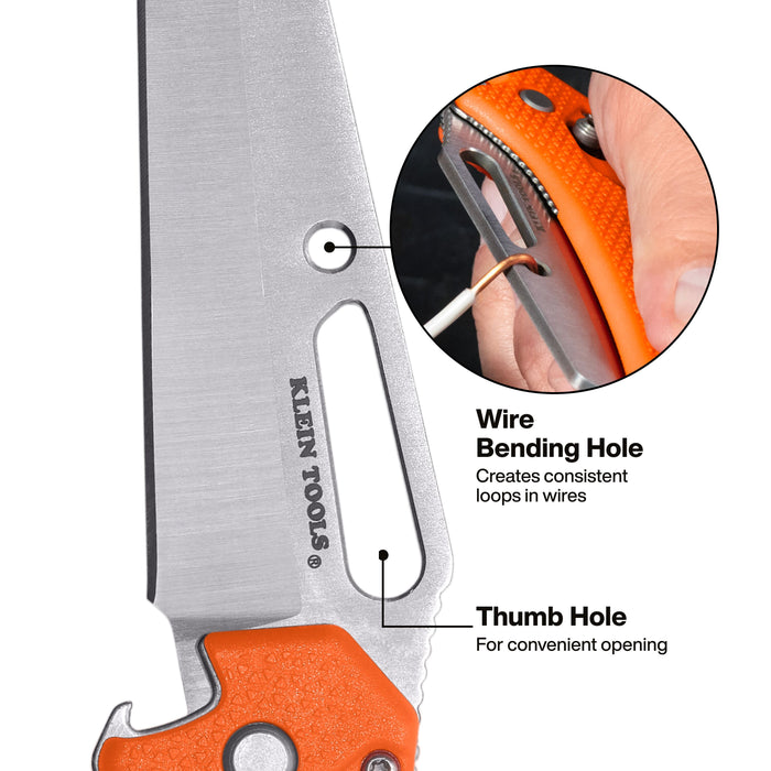 Electrician's Pocket Knife with Driver