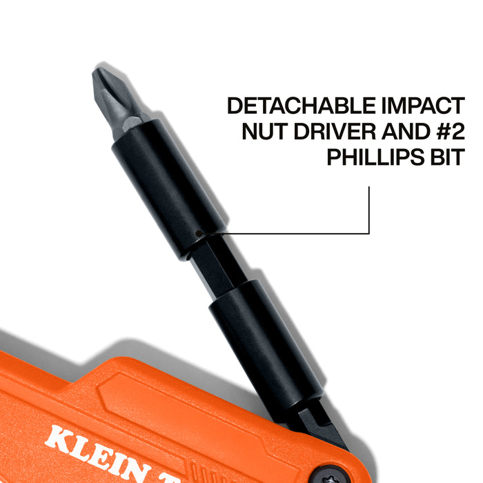 Folding Utility Knife With Driver