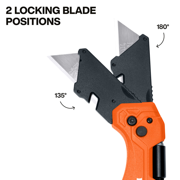 Folding Utility Knife With Driver