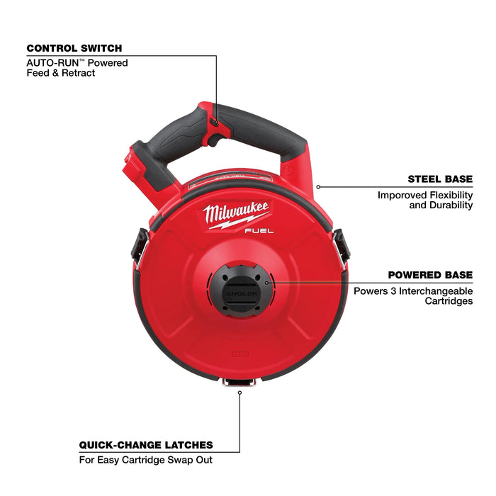 M18 FUEL™ ANGLER™ 240' Steel Pulling Fish Tape Kit