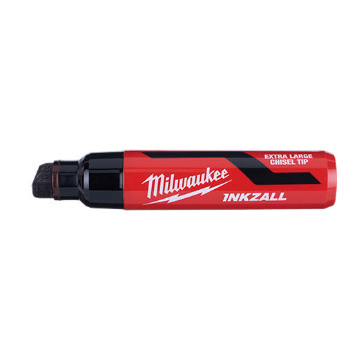 INKZALL™ Extra Large Chisel Tip Black Marker
