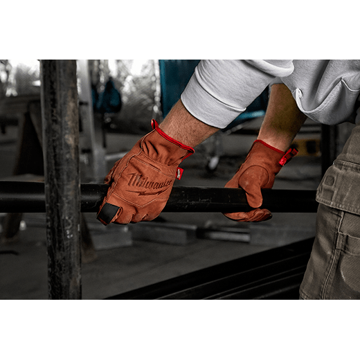 Goatskin Leather Gloves - L