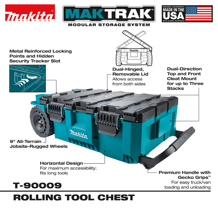 MAKTRAK™ Rolling Tool Chest