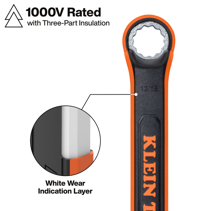 Insulated Box End Wrench Set, 8-Piece