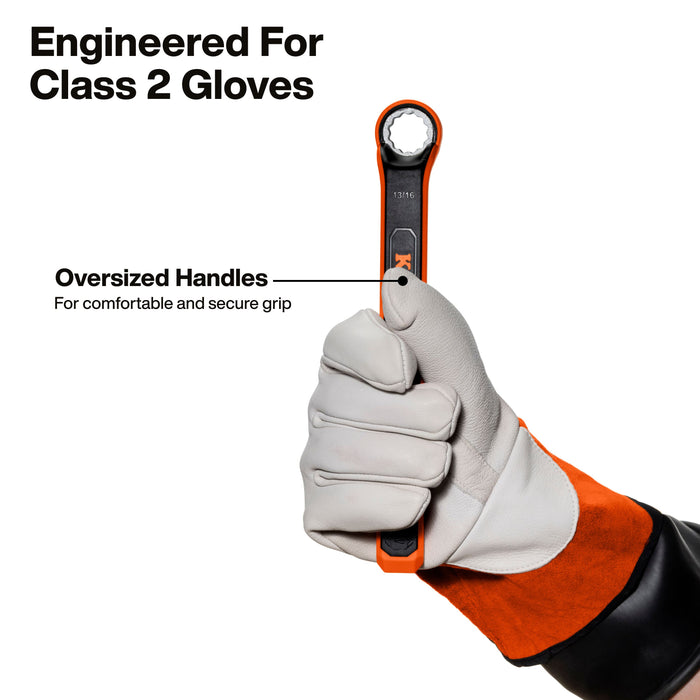 Insulated Box End Wrench Set, 8-Piece