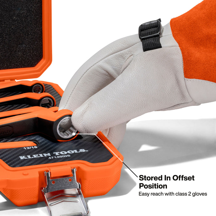 Insulated Box End Wrench Set, 8-Piece