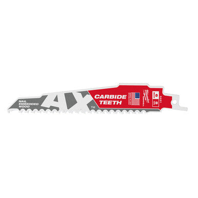 The Ax™ with Carbide Teeth SAWZALL™ Blade 6 in. 5T