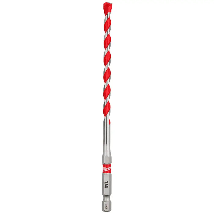 1/4" x 4" x 6" SHOCKWAVE™ Impact Duty Carbide Hammer Drill Bits