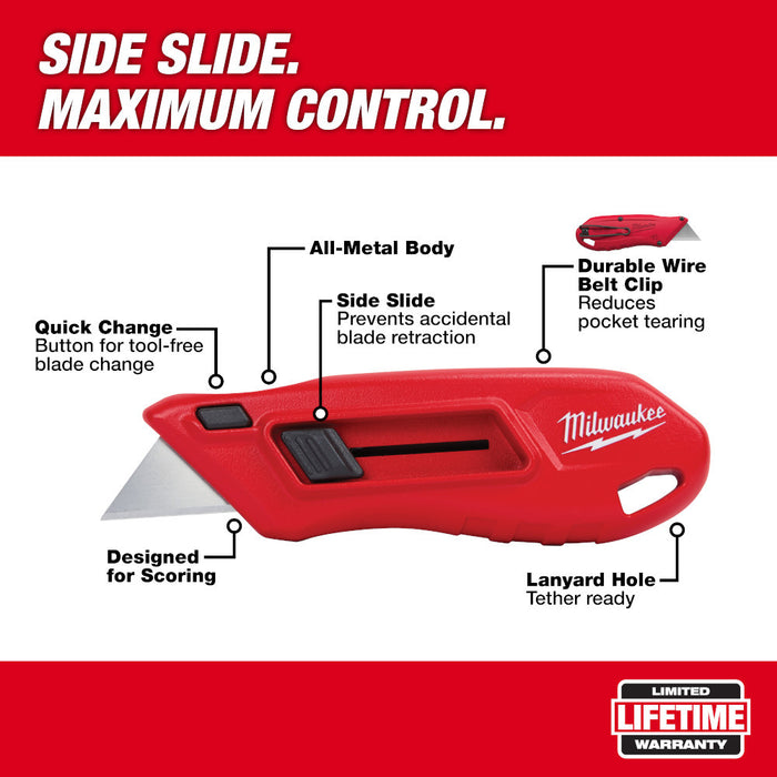 Compact Side Slide Utility Knife