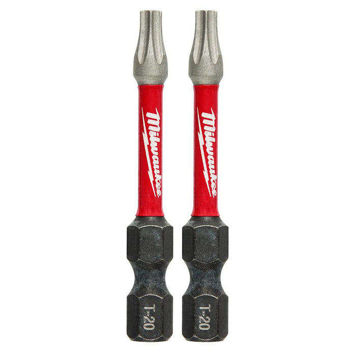 Shockwave™ 2" Torx® T20 (2PK) Impact Drill Bits
