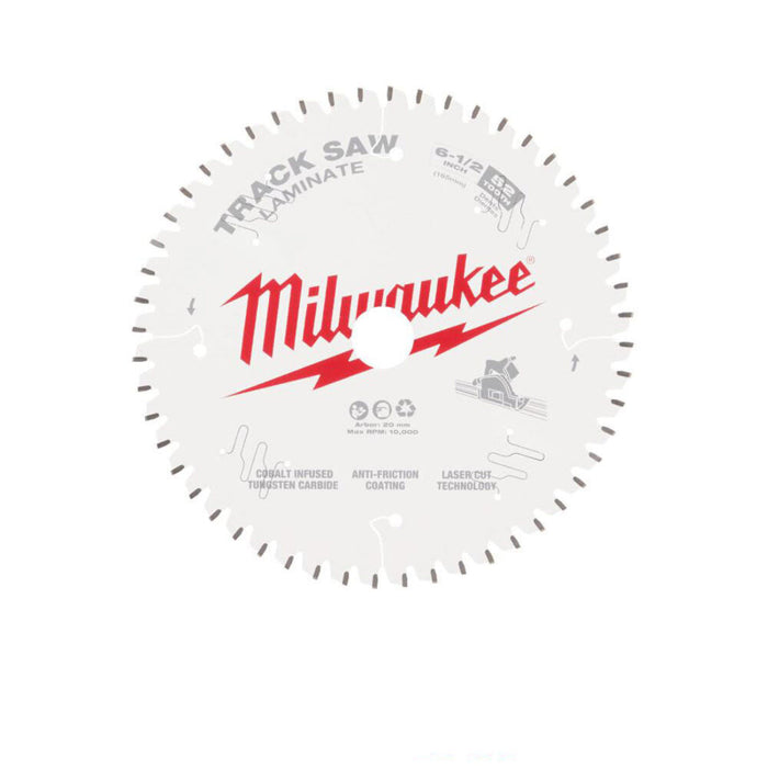 Milwaukee® 6-1/2” 52T Laminate Track Saw Blade