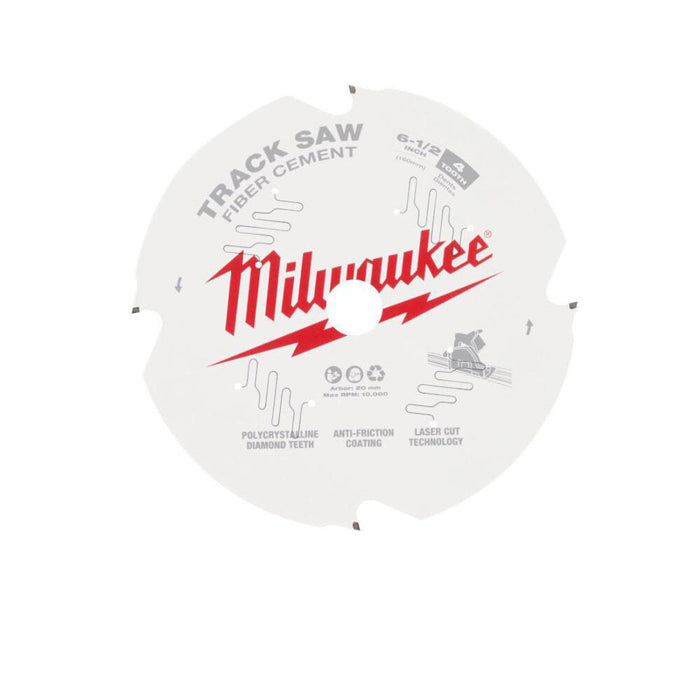 Milwaukee® 6-1/2” 4T Fiber Cement Track Saw Blade