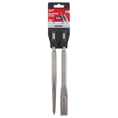 SDS-PLUS SLEDGE™ Bull Point & Flat Chisel 2 Pack