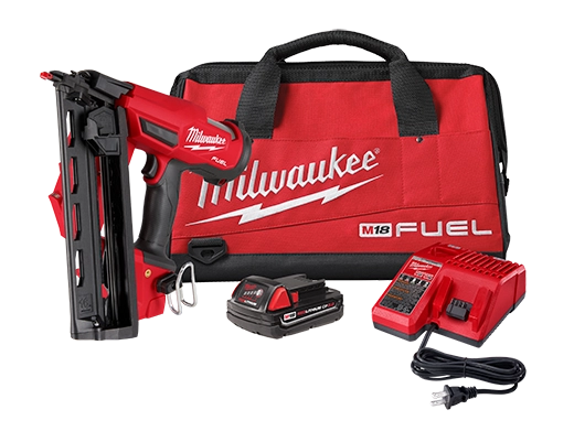 M18 FUEL™ 16 Gauge Angled Finish Nailer Kit