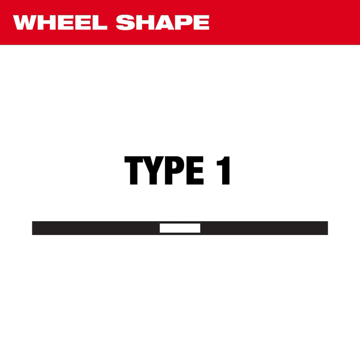 14" x 1/8" x 1" Performance+ Metal Cut Off Wheel - Type 1