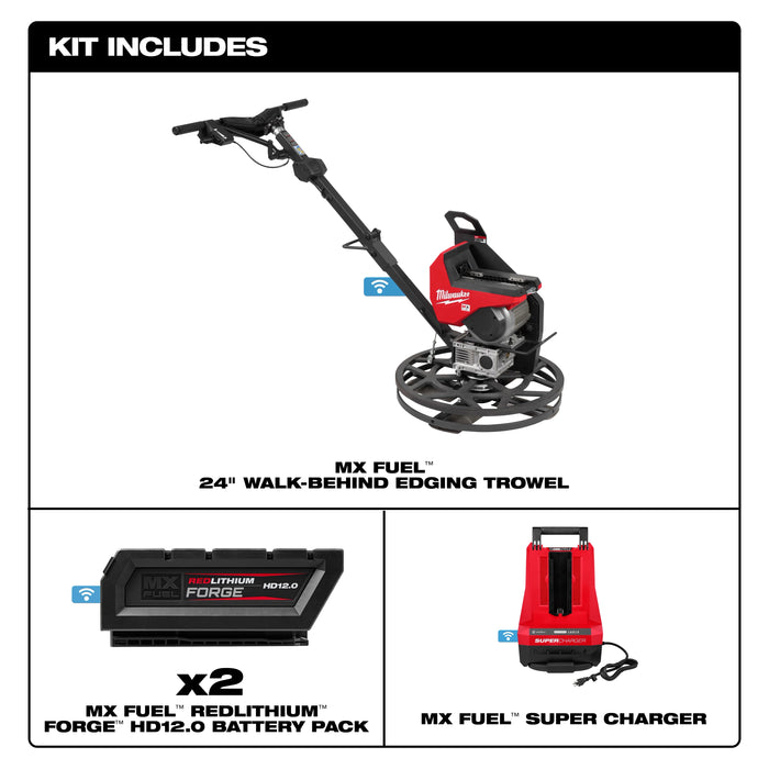 MX FUEL™ 24" Walk-Behind Edging Trowel Kit