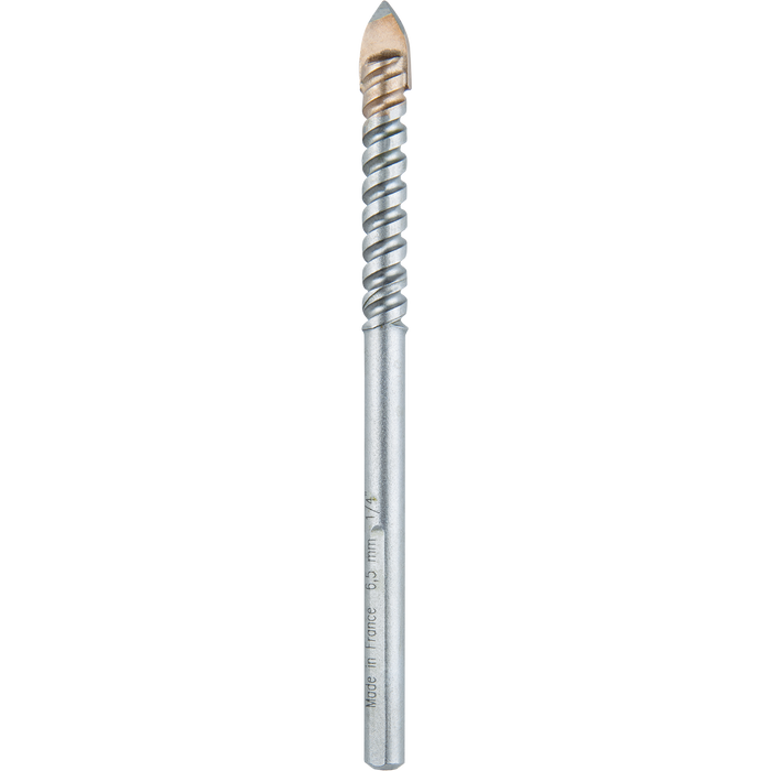 1/4" x 4" Glass and Tile Bit, 3 Flat Shank